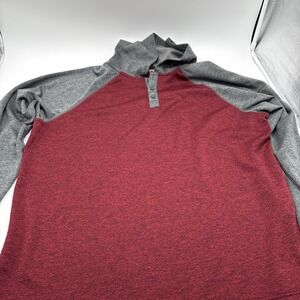 Tony Hawk Pullover Hoodie Mens XXL Red Grey Skater Skate Boarder‎ Wear